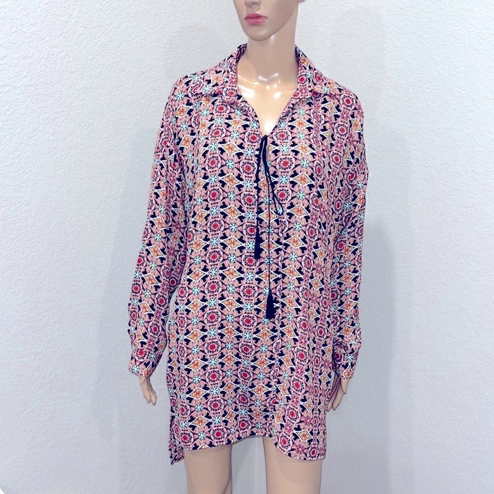 Anthropologie Uncle Frank colorful tunic/ dress